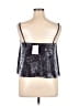 Topshop Silver Sleeveless Top Size 6 - photo 2