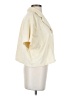 Isalis 100% Cotton Ivory Short Sleeve Blouse Size S - photo 4