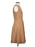 Magaschoni Solid Tan Casual Dress Size 4 - photo 4