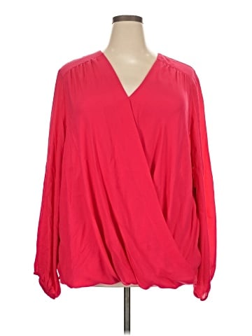 INC International Concepts Long Sleeve Blouse (view 1)