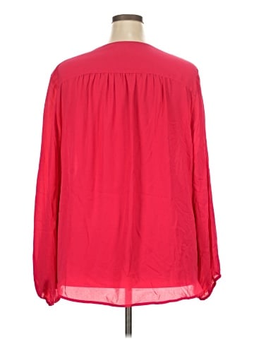 INC International Concepts Long Sleeve Blouse (view 2)