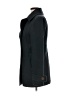 Lands' End Black Blue Wool Coat Size 6 - photo 5