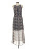 Daniel Rainn 100% Polyester Paisley Gray Casual Dress Size M - photo 2