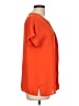 Ro & De 100% Polyester Orange Short Sleeve Blouse Size L - photo 4
