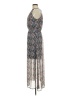 Daniel Rainn 100% Polyester Paisley Gray Casual Dress Size M - photo 5