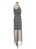 Daniel Rainn 100% Polyester Paisley Gray Casual Dress Size M - photo 4