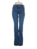 NYDJ Hearts Blue Jeans Size 6 (petite) - photo 1