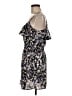 Cherish Floral Black Cocktail Dress Size M - photo 5