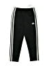 Adidas 100% Polyester Black Track Pants Size 6 - photo 1