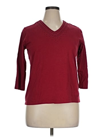 Eddie Bauer 3/4 Sleeve T-Shirt (view 1)