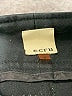 Ecru Solid Black Gray Active Pants Size 4 - photo 7
