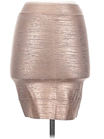 BCBGMAXAZRIA Faux Leather Skirt (view 2)
