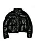 Gap 100% Polyester Solid Black Snow Jacket Size 14 - 16 - photo 1