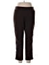 Croft & Barrow Solid Brown Active Pants Size 14 - photo 1
