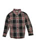 Crewcuts Outlet Plaid Black Long Sleeve Button-Down Shirt Size 4 - 5 - photo 1