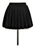 Unbranded Solid Black Casual Skirt Size S - photo 1