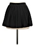 Unbranded Solid Black Casual Skirt Size S - photo 2