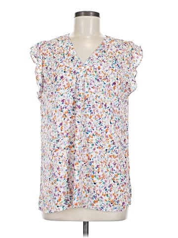 Adrienne Vittadini Sleeveless Blouse (view 1)