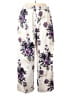 Emery Rose Floral Ivory Casual Pants Size 2X - photo 1