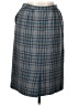 Pendleton 100% Virgin Wool Plaid Gray Wool Skirt Size 12 - photo 1