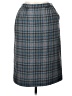 Pendleton 100% Virgin Wool Plaid Gray Wool Skirt Size 12 - photo 2