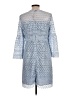 J.Crew 100% Polyester Blue Casual Dress Size 10 - photo 2