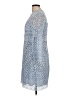 J.Crew 100% Polyester Blue Casual Dress Size 10 - photo 5