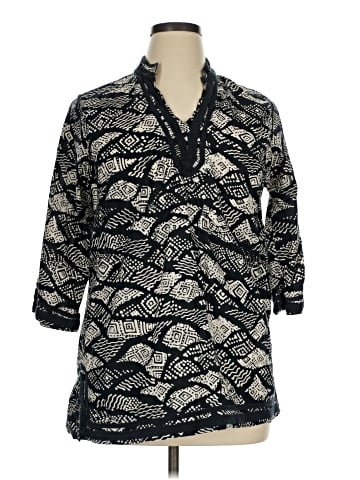 Club Z Collection 3/4 Sleeve Blouse (view 1)