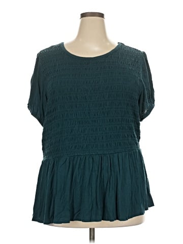 Lane Bryant Short Sleeve Blouse (view 1)