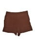Wildfox 100% Rayon Solid Brown Shorts Size Lg (3 or L) - photo 1