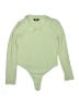 Missguided Green Bodysuit Size 12 - photo 1