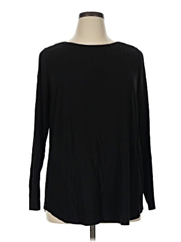 Susan Graver Long Sleeve Top (view 1)
