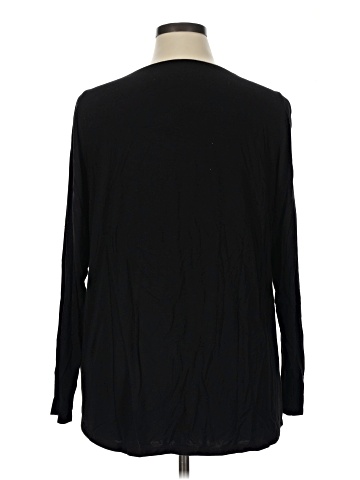 Susan Graver Long Sleeve Top (view 2)