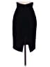 Charles Nolan Solid Black Formal Skirt Size 2 - photo 2