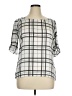 The Limited 100% Polyester Ivory 3/4 Sleeve Blouse Size XL - photo 1