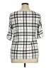 The Limited 100% Polyester Ivory 3/4 Sleeve Blouse Size XL - photo 2