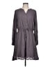 Maurices 100% Rayon Gray Casual Dress Size L - photo 1