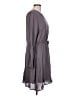 Maurices 100% Rayon Gray Casual Dress Size L - photo 4