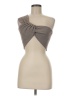 Eri + Ali Gray Sleeveless Blouse Size M - photo 1