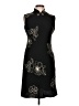 Evan Picone Graphic Black Cocktail Dress Size 10 Petite - photo 1