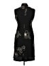 Evan Picone Graphic Black Cocktail Dress Size 10 Petite - photo 2