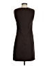 AGB Solid Brown Casual Dress Size 4 (petite) - photo 2