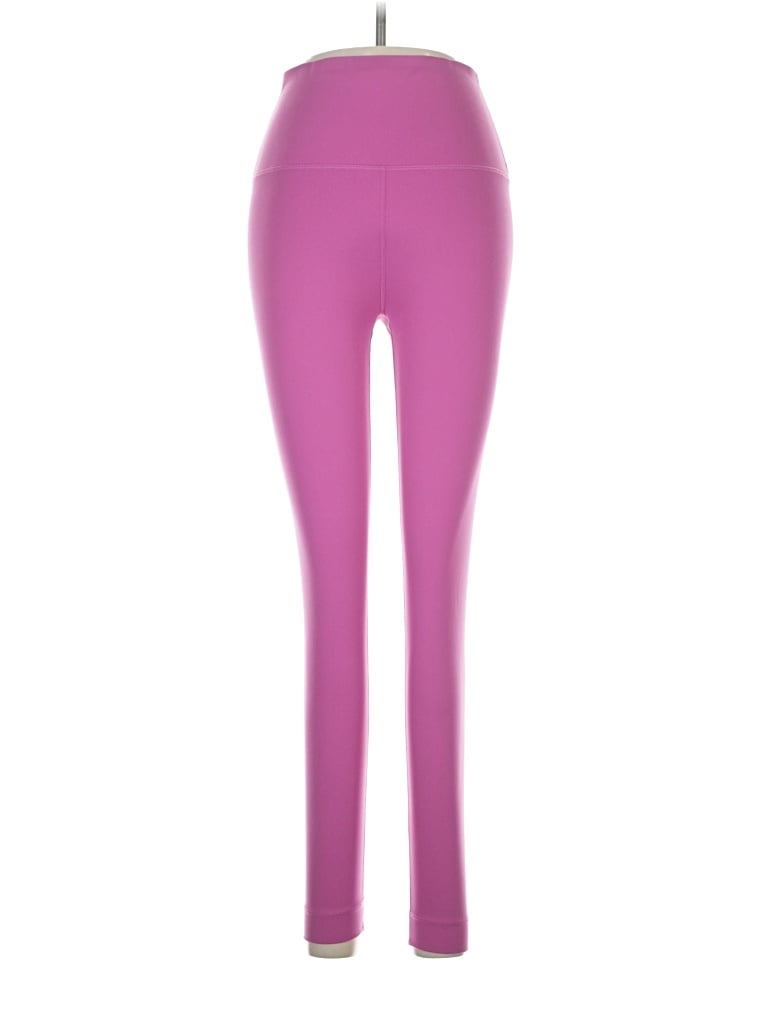 Pre-owned Set Active Yoga Pants In Purple