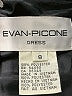 Evan Picone 100% Polyester Solid Black Cocktail Dress Size 8 - photo 7