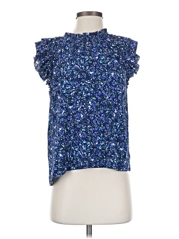 Aqua Sleeveless Blouse (view 1)