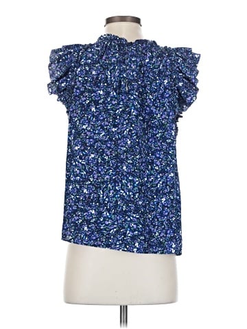Aqua Sleeveless Blouse (view 2)
