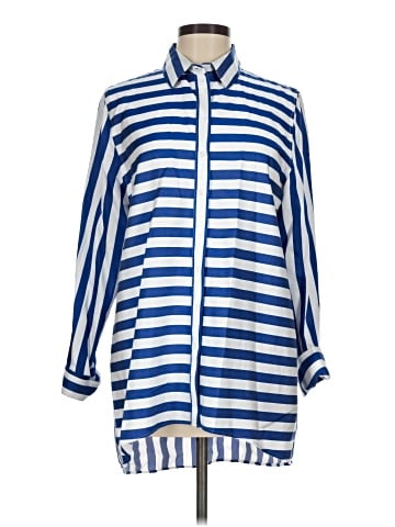 Ravel 3/4 Sleeve Button-Down Shirt (view 1)