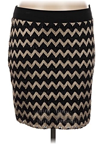 Buttons Casual Skirt (view 1)