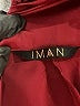 IMAN Burgundy 3/4 Sleeve Blouse Size 2X - photo 7