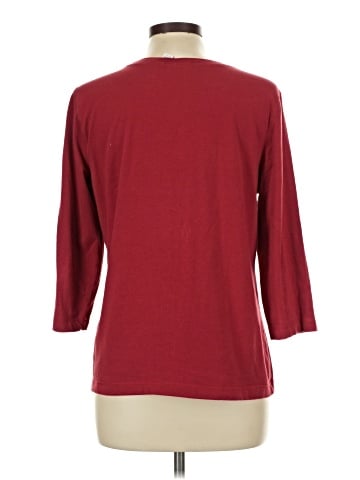 Weekends by Chico's 3/4 Sleeve T-Shirt (view 2)